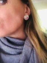 Carica l'immagine nel visualizzatore di Gallery, Orecchini Puff Puff Heart grande
