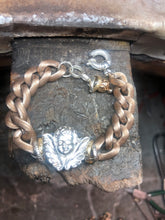 Carica l'immagine nel visualizzatore di Gallery, Bracciale angelo con catena