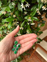 Carica l'immagine nel visualizzatore di Gallery, Orecchini Puntoluce Triplo