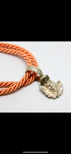 Carica l'immagine nel visualizzatore di Gallery, Collana cordino in seta e argento