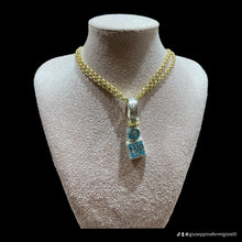 Carica l'immagine nel visualizzatore di Gallery, Ciondolo puntoluce doppio