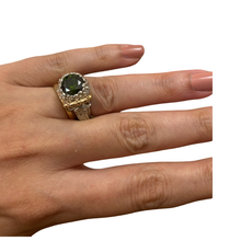 Carica l'immagine nel visualizzatore di Gallery, Anello puntoluce fiorellato