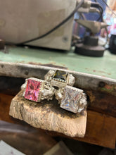 Carica l'immagine nel visualizzatore di Gallery, Anello rana grande rettangolare