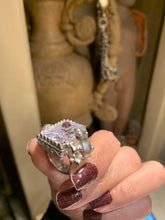 Carica l'immagine nel visualizzatore di Gallery, Anello rana grande rettangolare