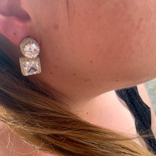 Carica l'immagine nel visualizzatore di Gallery, puntoluce argento doppio bianco