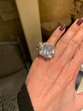 Carica l'immagine nel visualizzatore di Gallery, Anello rana grande rettangolare