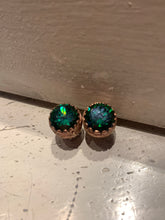 Carica l'immagine nel visualizzatore di Gallery, puntoluce tondo verde scuro bronzo