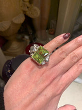 Carica l'immagine nel visualizzatore di Gallery, Anello rana grande rettangolare