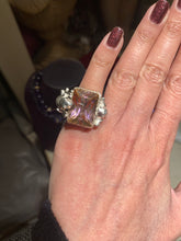 Carica l'immagine nel visualizzatore di Gallery, Anello rana grande rettangolare