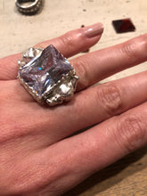 Carica l'immagine nel visualizzatore di Gallery, Anello rana grande rettangolare