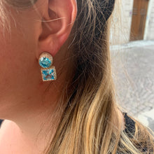 Carica l'immagine nel visualizzatore di Gallery, Orecchini Puntoluce Doppio