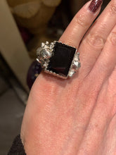 Carica l'immagine nel visualizzatore di Gallery, Anello rana grande rettangolare