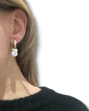 Carica l'immagine nel visualizzatore di Gallery, Orecchini cerchietti pave’