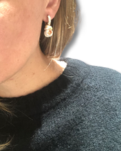 Carica l'immagine nel visualizzatore di Gallery, Orecchini cerchietti pave’