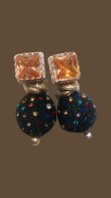 Carica l'immagine nel visualizzatore di Gallery, Orecchini black&color