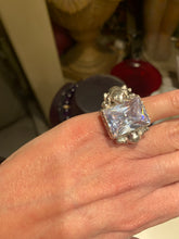 Carica l'immagine nel visualizzatore di Gallery, Anello rana grande rettangolare