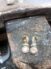 Carica l'immagine nel visualizzatore di Gallery, Orecchini cerchietti pave’