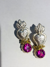 Carica l'immagine nel visualizzatore di Gallery, Orecchini Cuore Sacro light