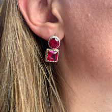 Carica l'immagine nel visualizzatore di Gallery, Orecchini Puntoluce Doppio