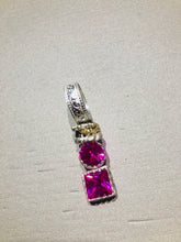 Carica l'immagine nel visualizzatore di Gallery, Ciondolo puntoluce doppio