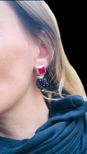 Carica l'immagine nel visualizzatore di Gallery, Orecchini black&color