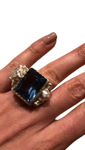 Carica l'immagine nel visualizzatore di Gallery, Anello rana grande rettangolare