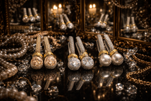 Carica l'immagine nel visualizzatore di Gallery, Orecchini Glamour Light
